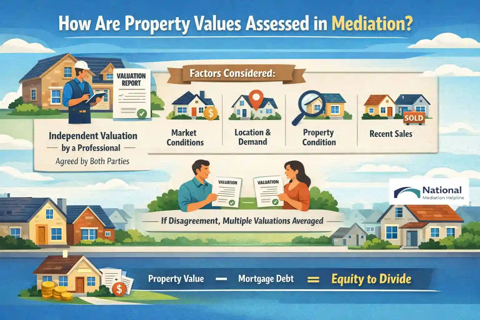 How Are Property Values Assessed in Mediation East Sussex?
